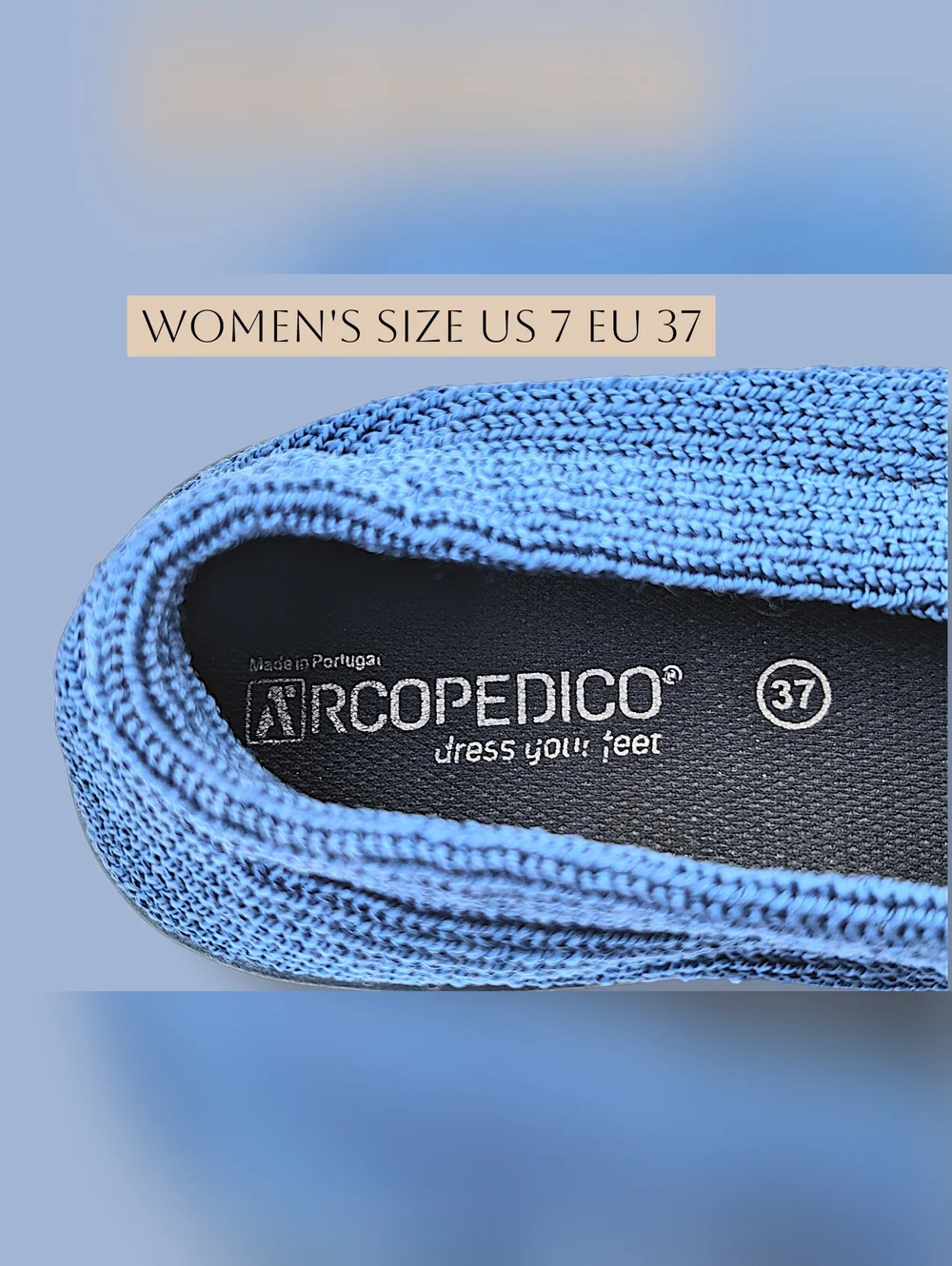 Arcopedico knit slip‑on